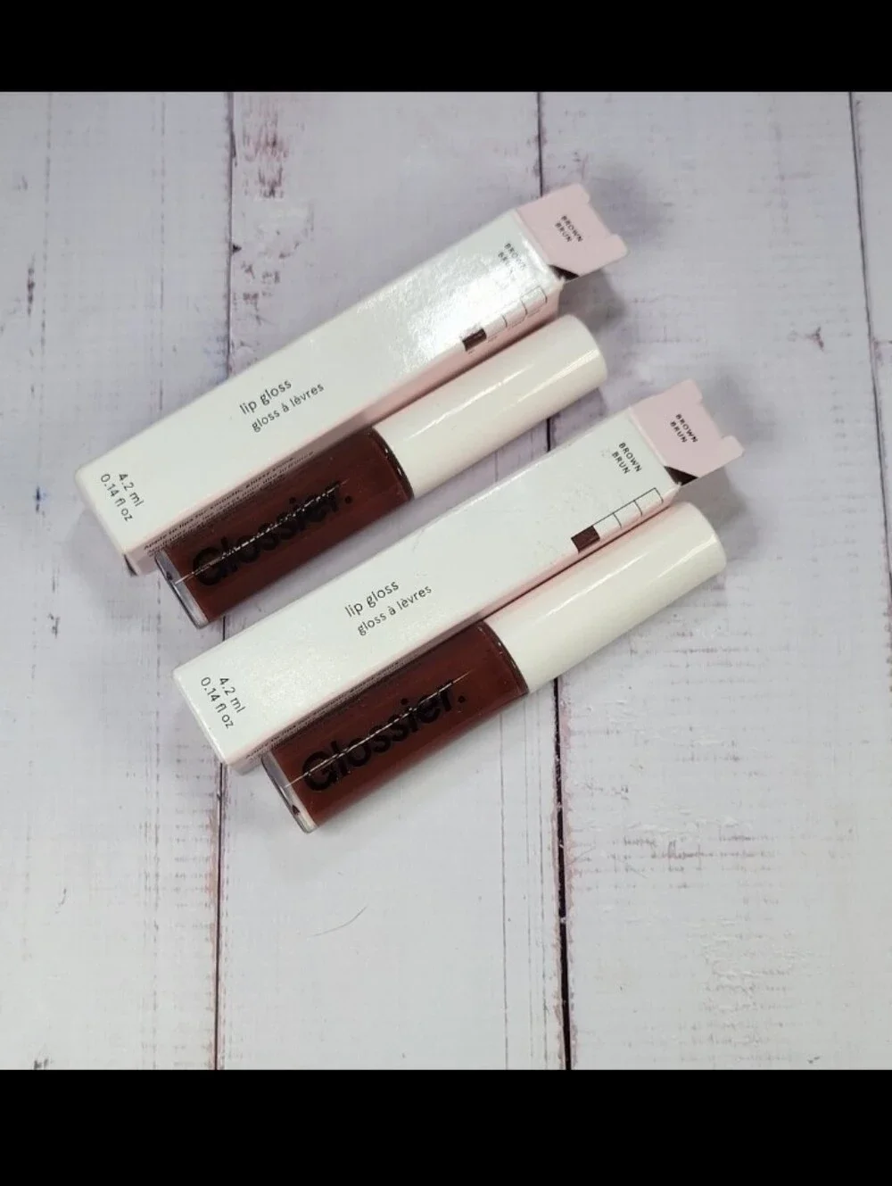 Glossier brand new